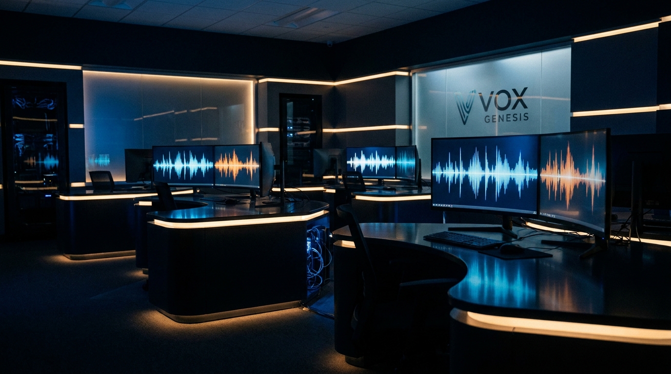 The Voice Agently console — call records, latency, transcripts